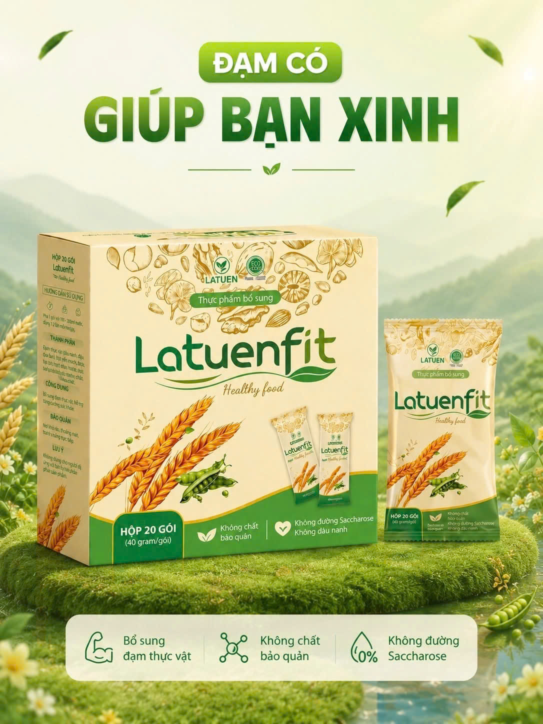 LATUENFIT – ĐẠM CÓ GIÚP BẠN XINH?